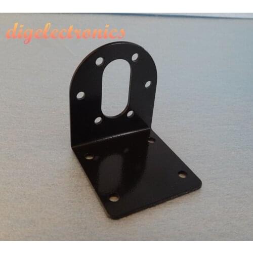 37mm DC Geared Motor Mount Steel Metal Bracket With Screw L Shaped Mounting Metal base Holder for DIY Robot Geared Motor Bracket
