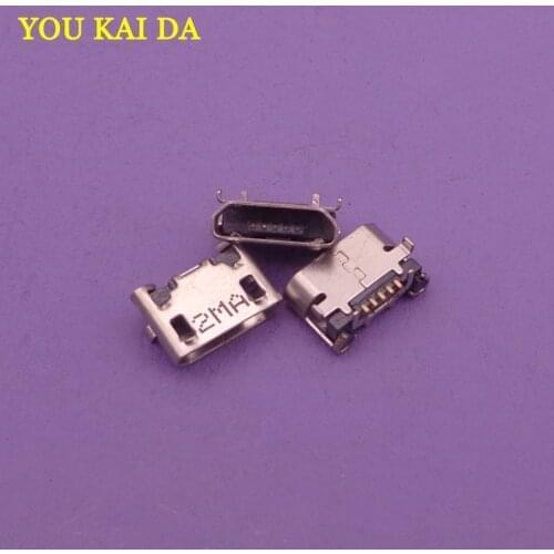 50pcs charging connector For ASUS K012 fonepad7 FE170 usb port plug dock repair parts micro mini jack socket replacement 5-pin