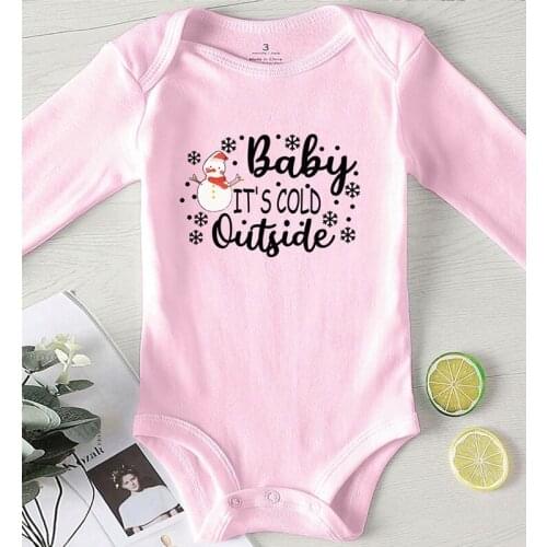 Newborns Bodysuit Christmas Outfits for Girls Winter Jumpsuit Kid Santa Infant Costume Baby Clothes Toddler Shower Gifts