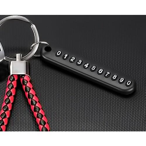 DIY Phone Number Card Plate Car Keys Anti-lost Keyring Keychain for Opel Astra VAUXHALL MOKKA Zafira Insignia Vectra Antara