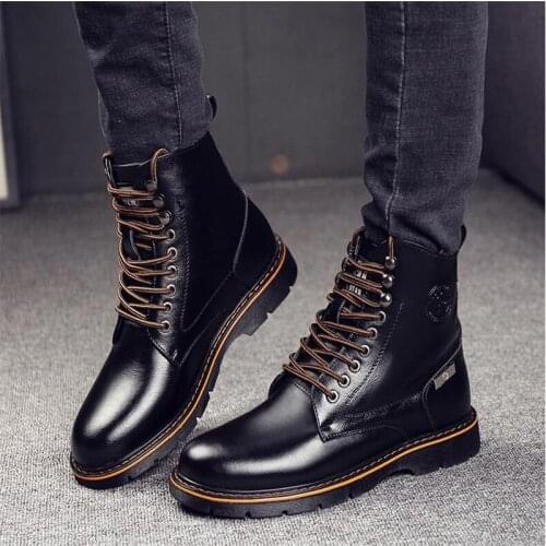 BURUIJING Mens Winter Boots