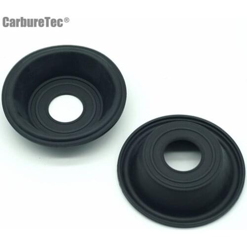 For KAWASAKI EX250R E1 E2 NINJA 1986 1987 EX250 EX 250 R ZR400 zephyr ZR 400 Carburetor Vacuum Diaphragms Membranes 2 PCs