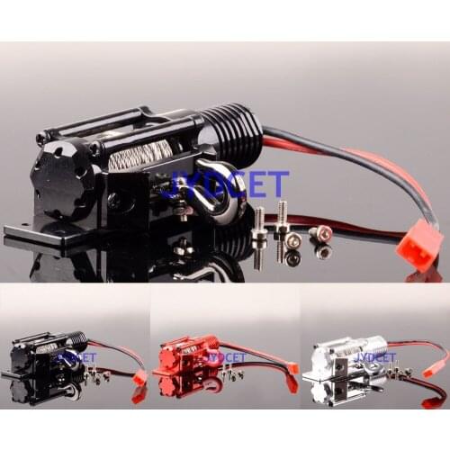 Aluminum Alloy Electric Winch FZ0019 RC 1:10 Scale FOR 1/10 Rock Crawler Axial SCX10 Wraith D90