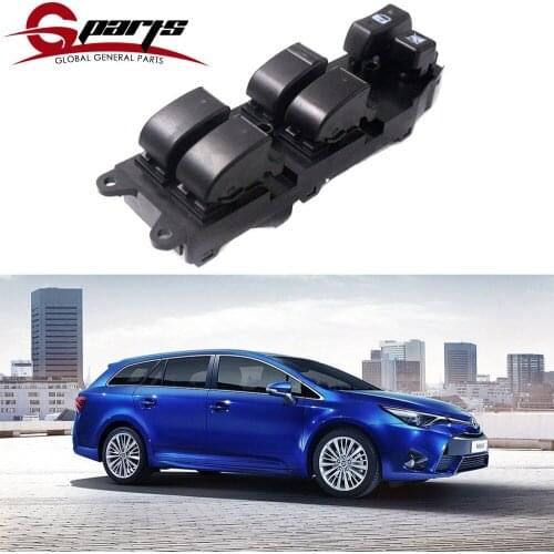 G-Parts Front Door Driver Side Electric Power Master Window Control Switch For Toyota Avensis 2002-2008 84802-05210 8482005100