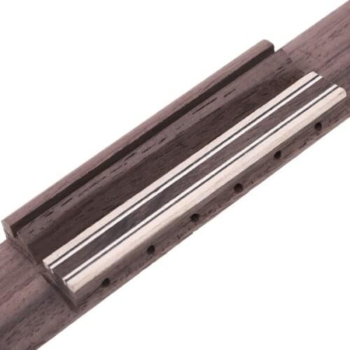 Rosewood Guitar Bridge+ Cattle Bone Guitar Nut+ Cattle Bone Guitar Saddle for Classic Guitar Accessories