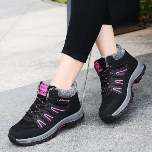 JKPUDUN Women's Wedge Ankle Boots