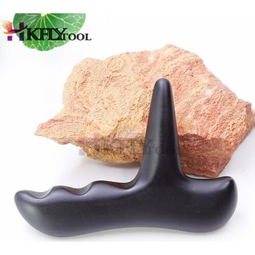 Massage body Acupuncture foot shoulder back neck point Stick massager Genuine natural Stone needle Reflexology