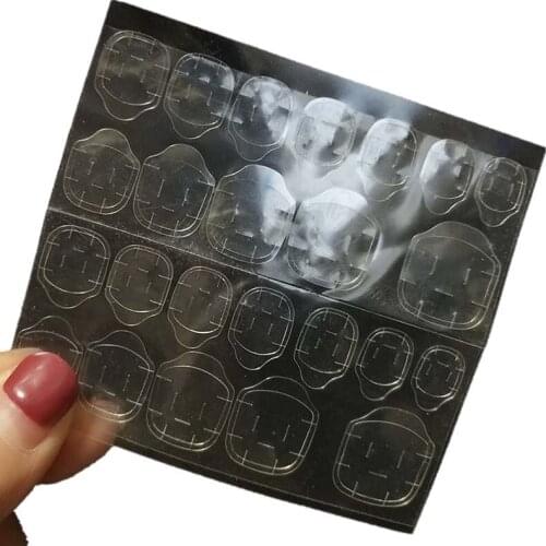 10 Sheets/Set Nail Jelly Gels Stickers Reusable Gels For False Nails Nail Art Accessories