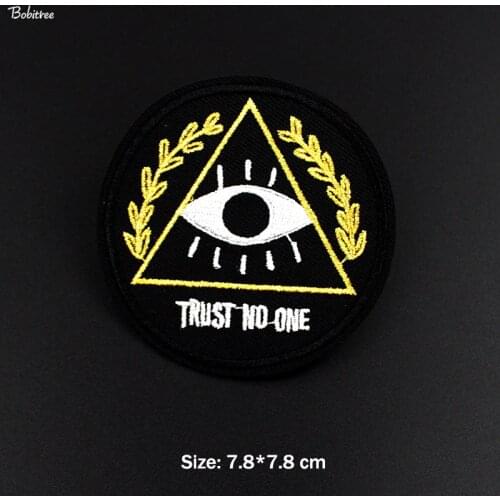 LettersCreative Badges Patches Iron on for Jacket Jeans Clothes Decoration Embroidered Stickers Applique