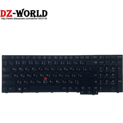 New Original Kazakh Keyboard for Lenovo Thinkpad E570 E570C E575 Laptop Teclado 01AX138 01AX218 01AX178