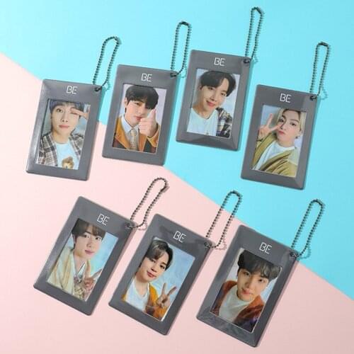 New KPOP 2021 Bangtan Boys Keychain Lomo Card Poster Album BE Photocard JUNGKOOK JIMIN SUGA V JIN RM Bag Girls Keyrings