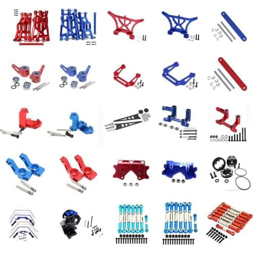 New Upgrade accessories C-seat steering cup swing arm steering group Tie rodsuspension brackets for TRAXXAS SLASH 2WD