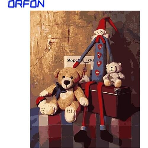 Orfon Paintings By Numbers On Canvas