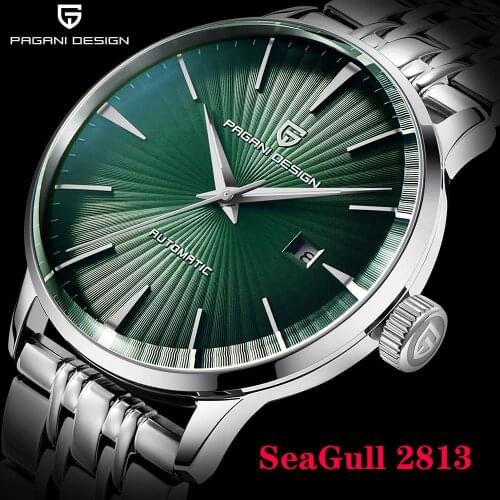 Pagani Design 2021 Top Brand Watch Mens Mechanical Watch Stainless Steel Waterproof Clock Mens Sports Watch Relogio Masculino