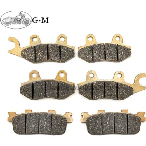 Motorcycle Front / Rear Brake Pads Sets For KYMCO People S 250i DD 2007-2008 People S 300i 2008-2010