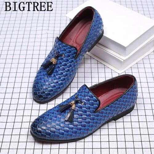 Luxury Brand Tassel Formal Shoes Men Loafers Italian Wedding Shoes Men Dress New Arrival 2021 Leather Shoes Men Elegant Ayakkabi