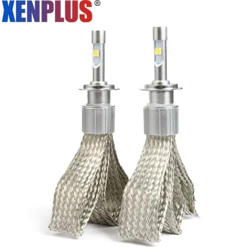 Xenplus H7 LED headlight h4 h8 h11 D2S h13 H27 H1 H3 9006 9007 880 9012 For Cree XHP50 chip 9600lm 12V bulb with super canbus