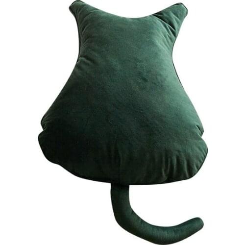 Cute Animal Cat Doll Cushion Lounger 1PC Outdoor Garden Cushion Yellow Green Sofa Cushions Home Decor Chair Decorative Cushions