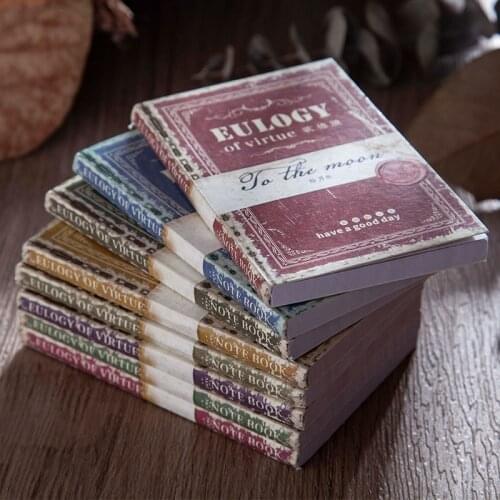 50Pcs/Book English Poems Material Paper Junk Journal Planner Scrapbooking Vintage Decorative DIY Craft Background Paper