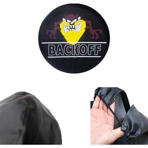 Car-stying 14-17 Inch Cartoon PVC Spare Wheel Tire Cover Case Bag Pouch Protector For Jeep Hummer for Ford Ecosport Skoda Yeti