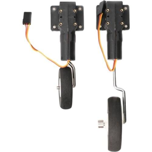 1PC 25g Digital Servoless Metal Electronic Retractable Landing Gear Worm Servo Undercarriage for Airplane KTK SU27 KT Board