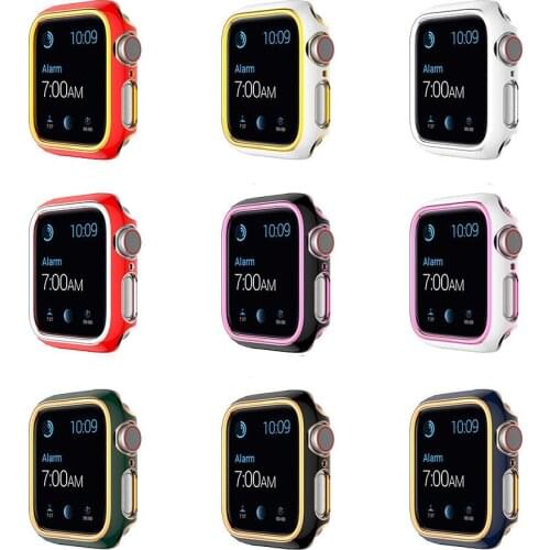For Apple Watch Series 6 5 4 3 2 1 SE iwatch 38mm/42mm/40mm/44mm Slim Hard PC Protect Case Cover