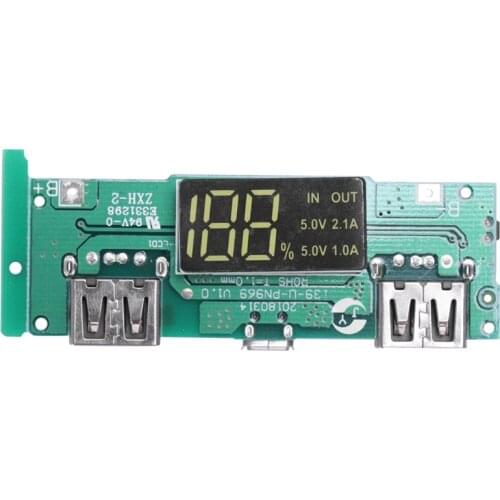 HOT-5V Boost High Pass Fast Charging Press Board With Digital Power Display Mobile Power Circuit Board