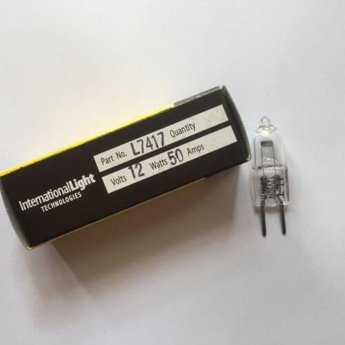 ILT L7417 12V 50W Biochemical analyzer bulb ,GY6.35 12V50W halogen lamp