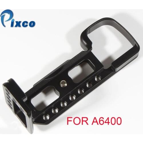 Bracket L Type Portable Hand Grip Quick Release Plate Hollowed Vertical Aluminum Alloy Accessories Camera Holder For Sony A6400