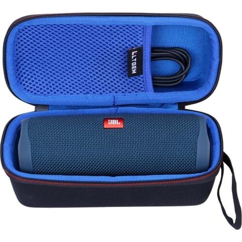 LTGEM Hard Travel Carrying Case For JBL Flip 5 / 4 / 3 Bluetooth Speaker Protective Waterproof Shockproof Case For FLIP 5 Case