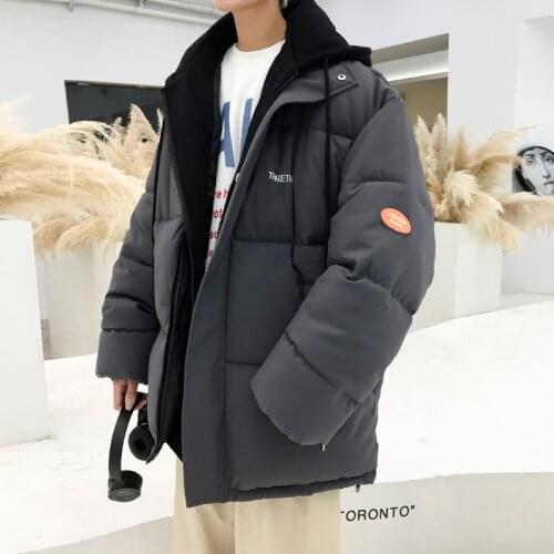 2020 Winter Jacket Men Hooded Parka Men Korean Long Jacket Coat Mens Windbreaker Parkas Oversize Warm Youth Clothes 4XL 5XL