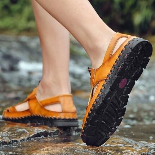 Sandale Homme Sport Sandalias Hombre Verano De Cuero Para Sandel For Men Sandali Da Uomo Sandalen Heren Sandals Beach