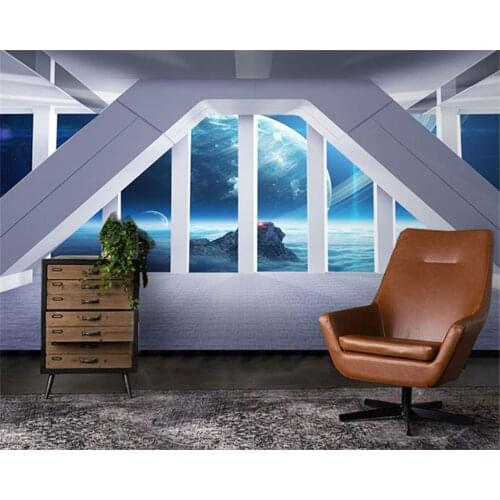 Beibehang Custom aesthetic papel de parede 3d wallpaper Nordic minimalist hand-painted giraffe floral wall decorative painting