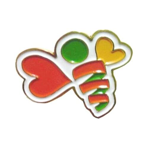 OEM Custom Enameled Embossed Logo Metal Badge k200357