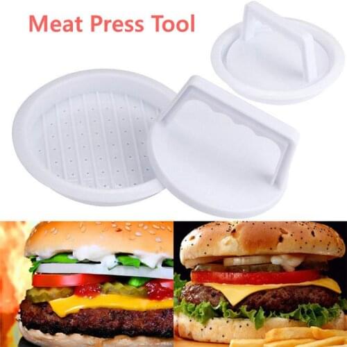 Round Shape Hamburger Press Hamburger Meat Beef Grill Burger Press Patty Maker Mold Home Kitchen Meat Tools Dropshipping Newest