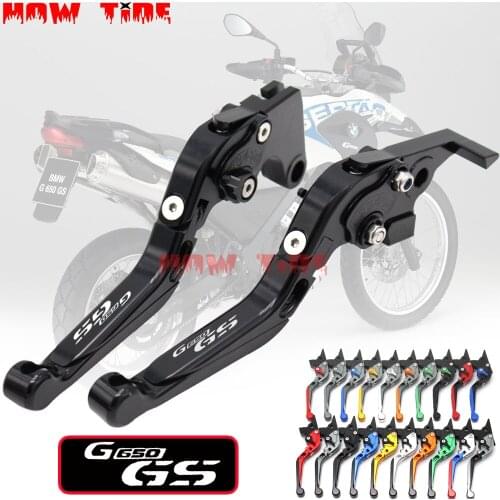 For BMW G650GS Sertao G 650 GS G650 GS 2010-2015 Motorcycle Adjustable Folding Extendable Brake Clutch Lever