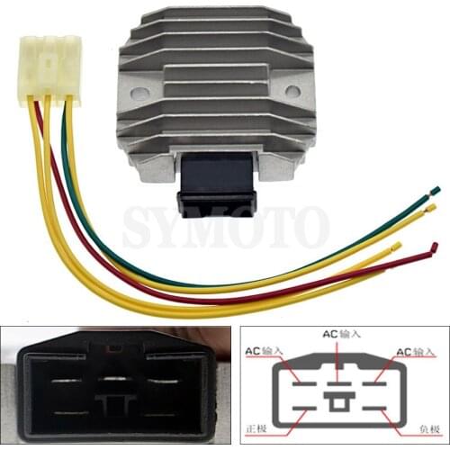 Motorcycle Voltage Regulator Rectifier 12V For Yamaha ATV YFM350 YFM 350 GRIZZLY 2007 2008