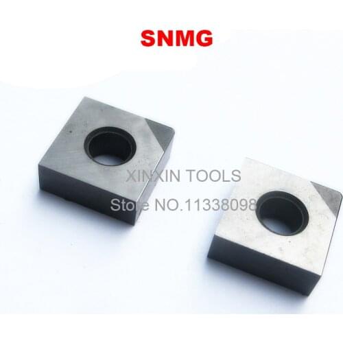SNMG120404 SNMG120408 SNMA 120404 PCD CBN Diamond Cubic boron nitride Plate Inserts External Turning Tool Blade CNC Lathe Tools