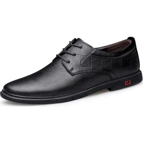 Genuine leather shoes Men Dress shoes Business office shoes Black formal shoes for men shoes leather zapatos de hombre