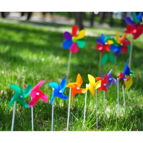 5 pieces corta vento юла wiatrak windmill windmolen ветряк garden toys molino de viento wind spinner outdoor toy for kids