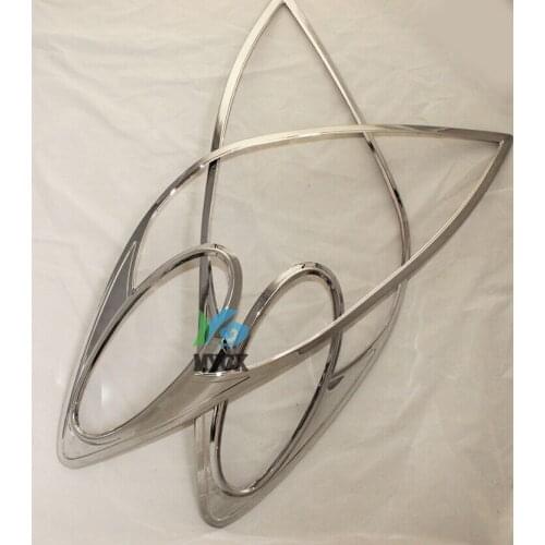 High quality ABS for Toyota AVANZA 2006 Large lampshade Plating Headlight decorative frame Light protection sequins 2pcs