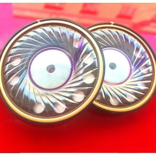 1pair) 50MM 320 ohm HIFI Headphone Speaker Earphone Driver for HD800 9500 DIY OFC Wire N42 Magnet Bass Headsets Speakers