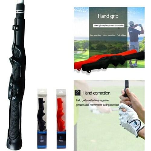 1PC Golf Grip Training Aid Outdoor Alignment Golf Swing Trainer Beginner Gesture Alignment Posture Correction Golf Swing Trainer