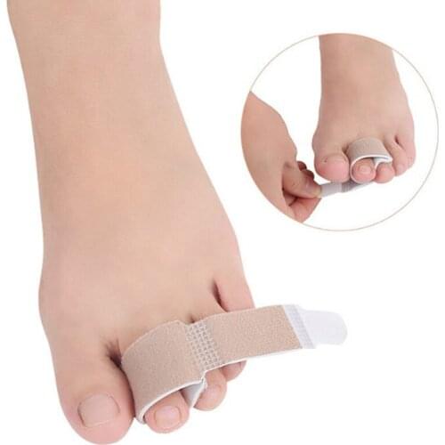 1PC Toe Finger Straightener Hammer Hallux Valgus Corrector Bandage Toe Separator Splint Wrap Foot Stretcher Care