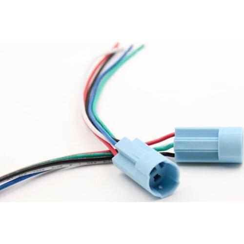 1 piece 5 pin plug connector with 150mm wire for 16mm 19mm 22mm led metal push button switch