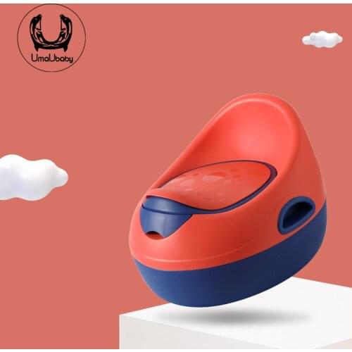 0-7 Years Old Childrens Pot Soft Baby Potty Plastic Road Pot Infant Cute Baby Toilet Seat Boys And Girls Potty Trainer Seat WC