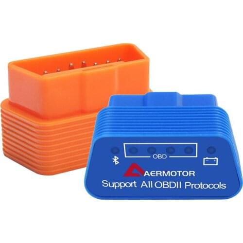 OBD2 OBD-II protocol Code Reader Scanner V1.5 Bluetooth Diagnostic Tool Interface For Android/IOS