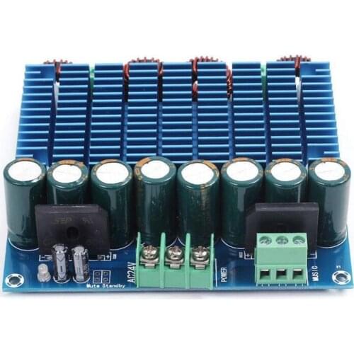 XH-M252 TDA8954TH Amplifier Board Dual-Channel AC 24V 2X420W Stereo HIFI Class D Digital Audio Sound Board Module 2 Pack