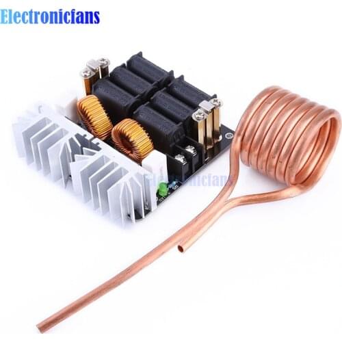 1Set 20A 1000W 12V-48V ZVS Low Zero Voltage Induction Heating Board Module Flyback Driver Heater High Power For DIY