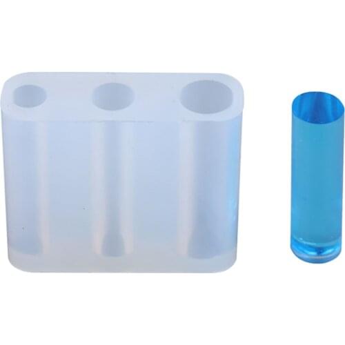 Round Triangle Silicone Resin Molds Jewelry Accessories Making Molds For DIY Necklace Pendant Keychain Crafts Decoration Tools